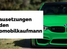 voraussetzungen zum automobilkaufmann